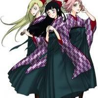 Sakura and Ino and Hinata, lovely ladies